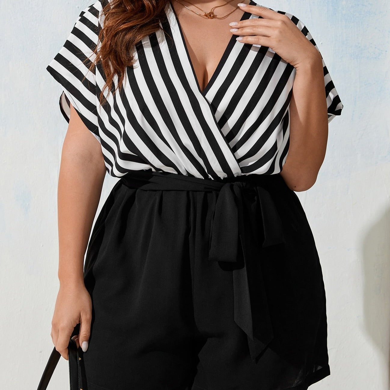 Macacão Plus Size Casual Laura