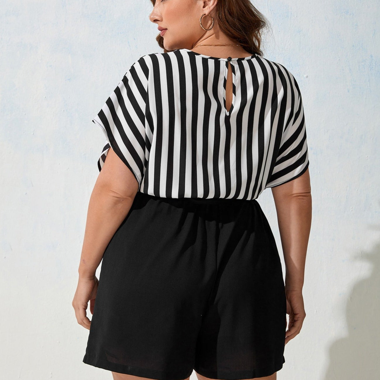 Macacão Plus Size Casual Laura