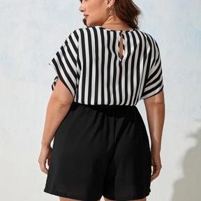 Macacão Plus Size Casual Laura