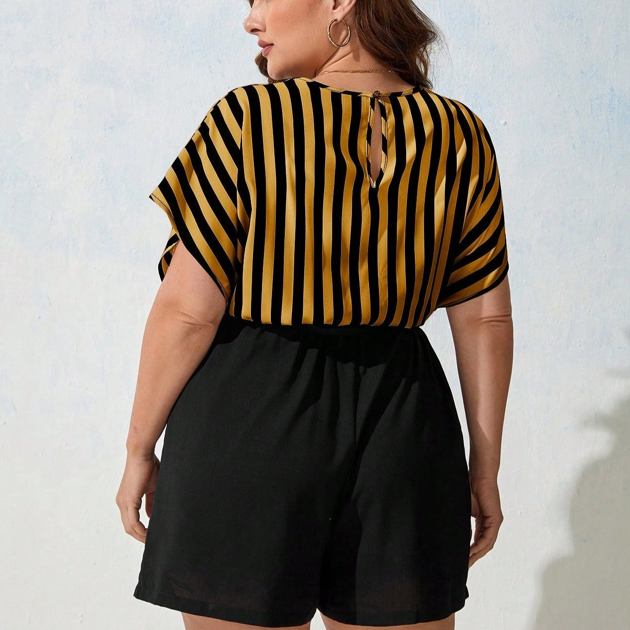 Macacão Plus Size Casual Laura