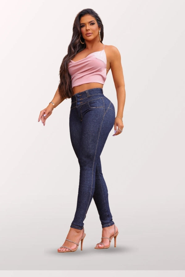 Calça Jeans Modeladora Fatal Mega Bumbum Queridinha - CH7502