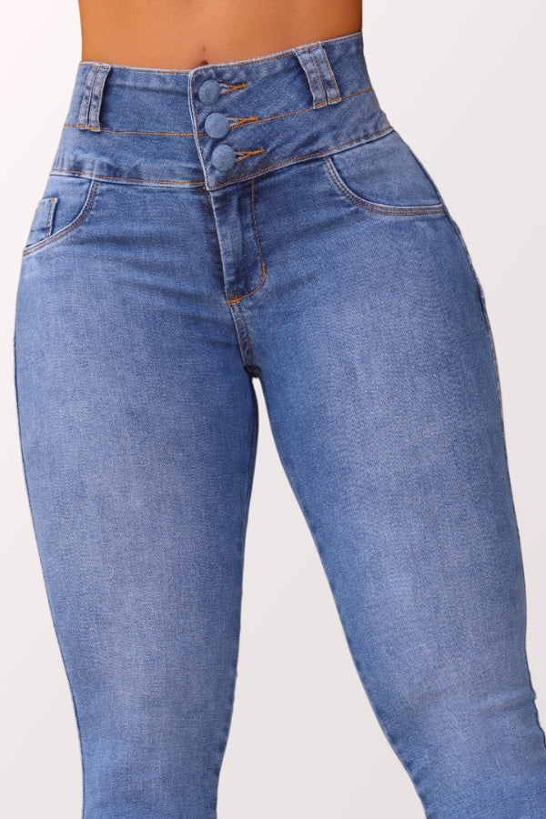 Calça Jeans Modeladora Fatal Mega Bumbum Apaixonante - CH7503