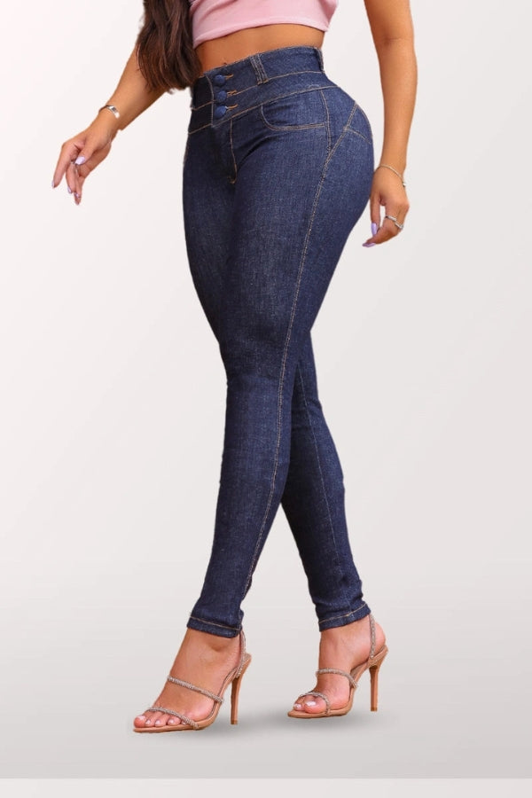 Calça Jeans Modeladora Fatal Mega Bumbum Queridinha - CH7502