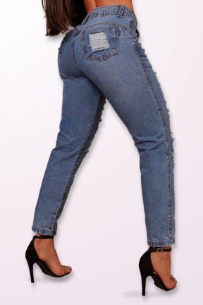 Calça Jeans Modeladora Mom Magnífica - CH40