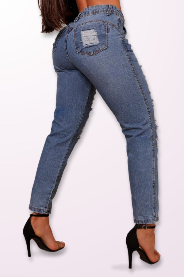 Calça Jeans Modeladora Mom Magnífica - CH40