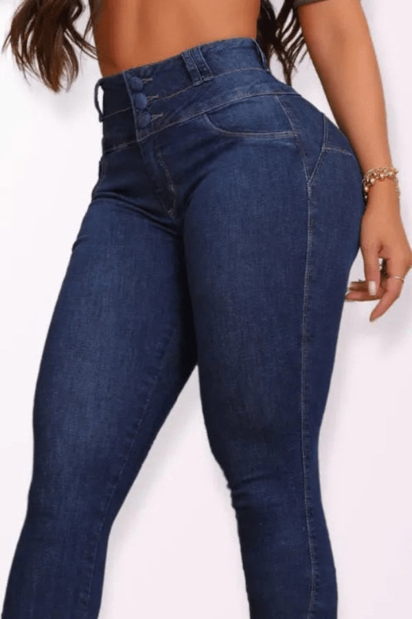 Calça Jeans Modeladora Fatal Mega Bumbum - CH7577