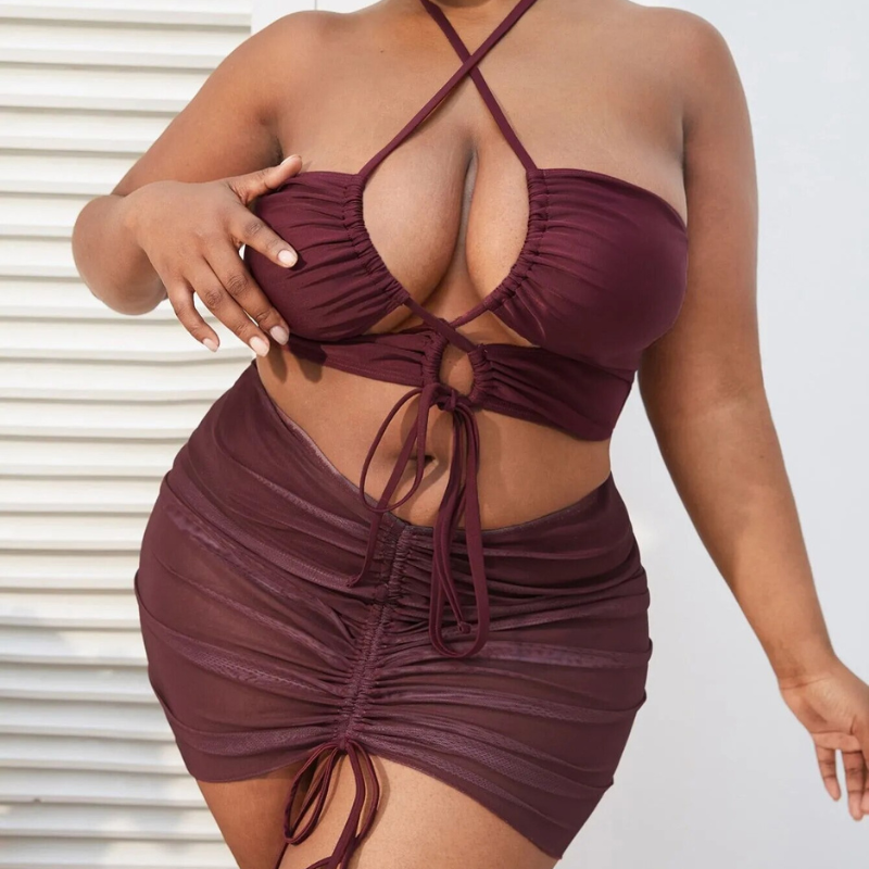 Conjunto Biquíni Plus Size Priscila