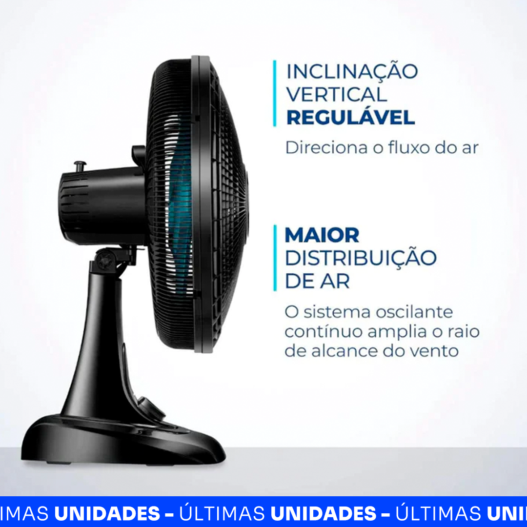 [COMPRE 1 LEVE 2] - Ventilador Turbo + BRINDE EXCLUSIVO - PROMOÇÃO BLACK DE VERÃO