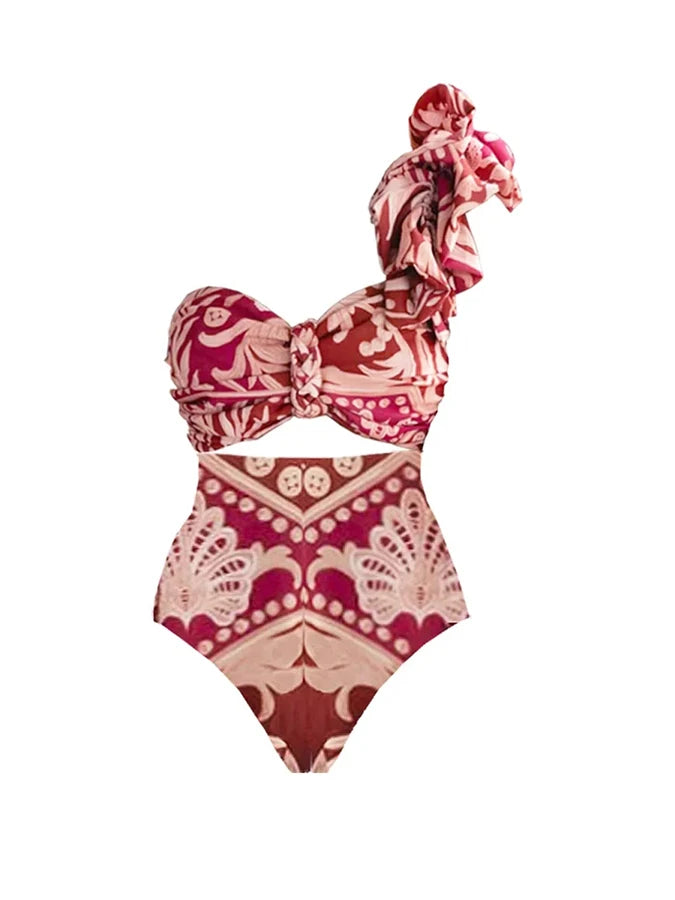 Conjunto Maiô + Saída de Praia Julienne Braga