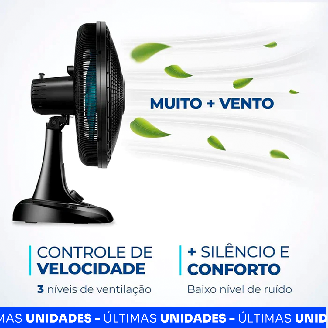 [COMPRE 1 LEVE 2] - Ventilador Turbo + BRINDE EXCLUSIVO - PROMOÇÃO BLACK DE VERÃO