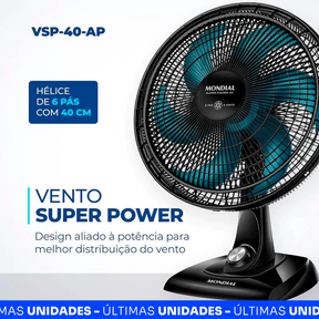 [COMPRE 1 LEVE 2] - Ventilador Turbo + BRINDE EXCLUSIVO - PROMOÇÃO BLACK DE VERÃO