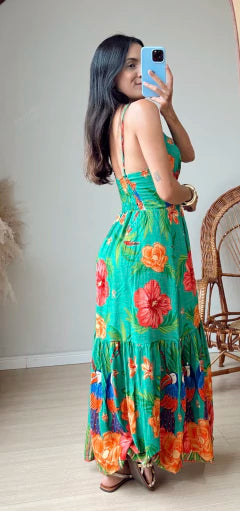 Vestido Caetana Estampado